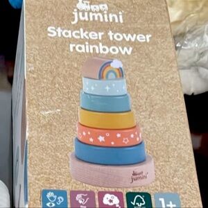 Le Toy Wooden Rainbow Stacking Toy